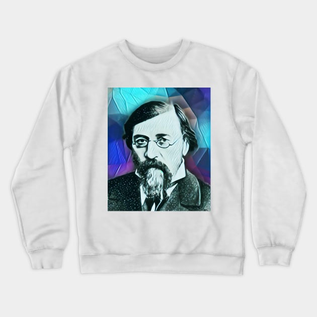 Nikolay Chernyshevsky Portrait | Nikolay Chernyshevsky Artwork 6 Crewneck Sweatshirt by JustLit